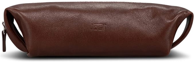 JOST Leren potloodetui Vardo Pencil Case Brown bruine