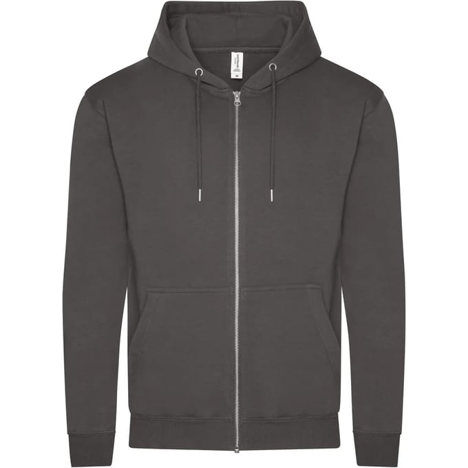 Duurzame hoodie met ritssluiting Just Hoods Organic