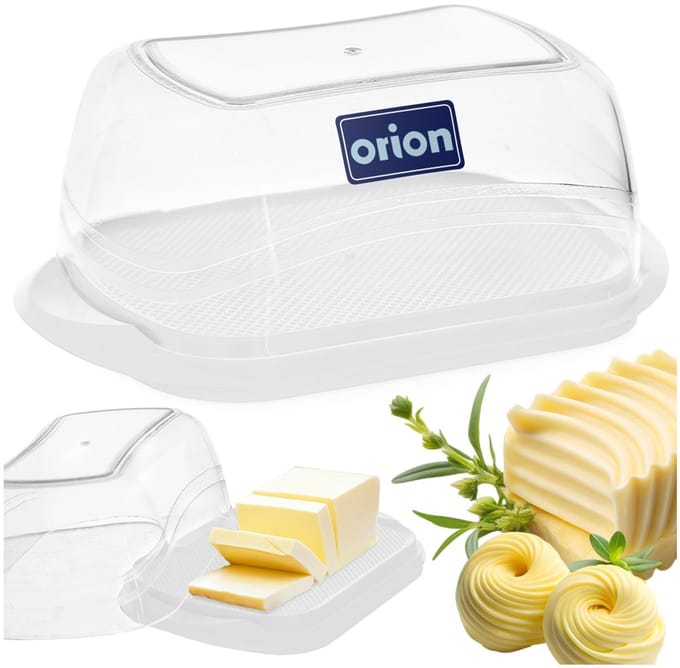 Botervloot Plastic Transparante - Botervlootje - Boterschaal