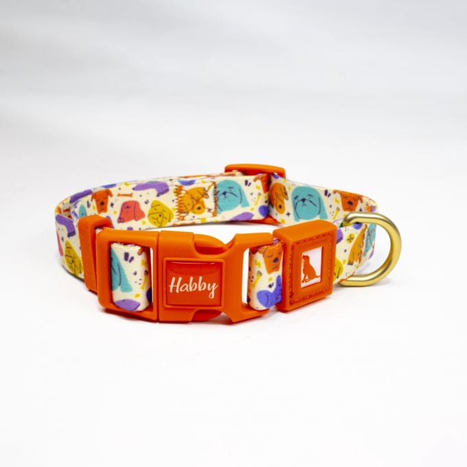 Luxe Halsband voor Honden-Verstelbaar 32 Cm-43 Cm x 2 Cm-Cute Dog