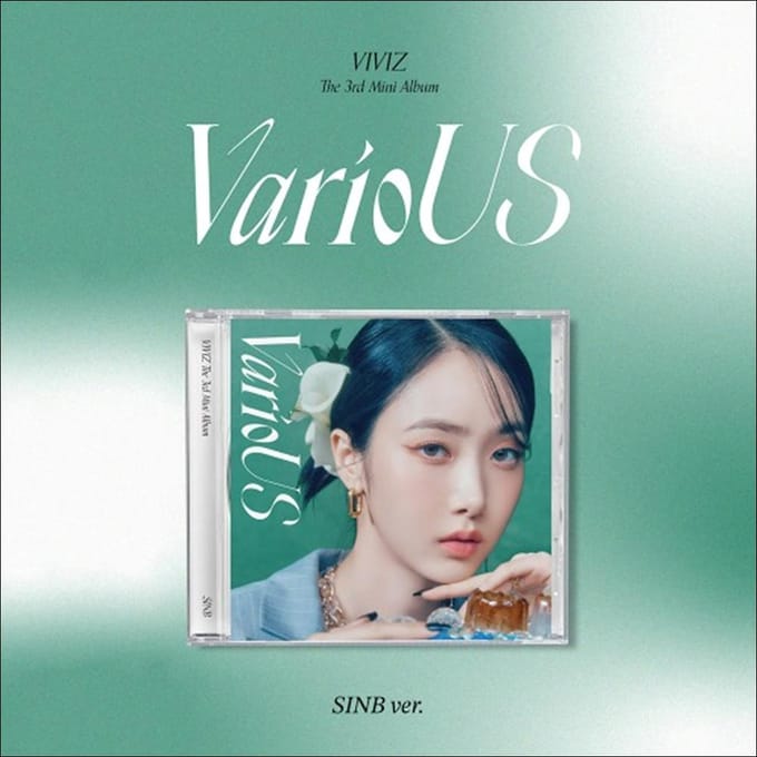 VIVIZ VarioUS Jewel ver. Album RANDOM,NO POSTER gray