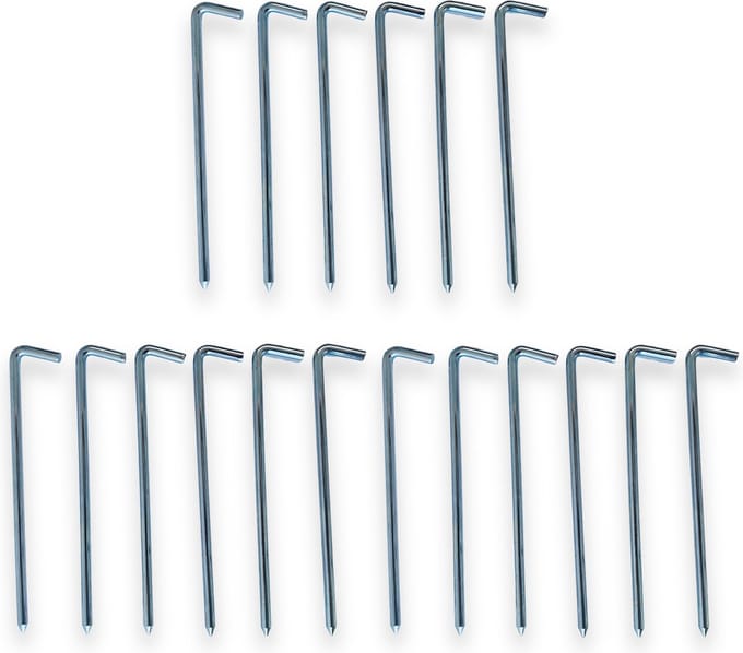 Redcliffs Outdoor Gear Tentharingen Extra Dik - Tentaccessoires - 18 Stuks - 23cm - Versterkt