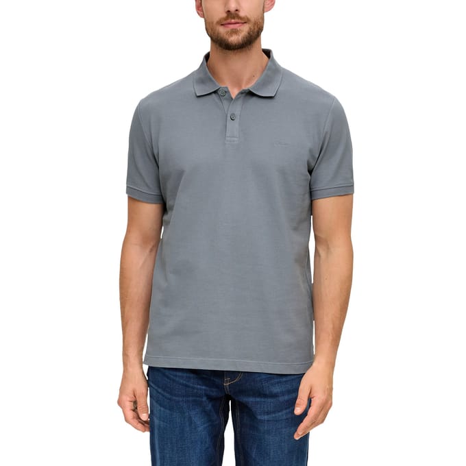 regular fit poloshirt van puur katoen