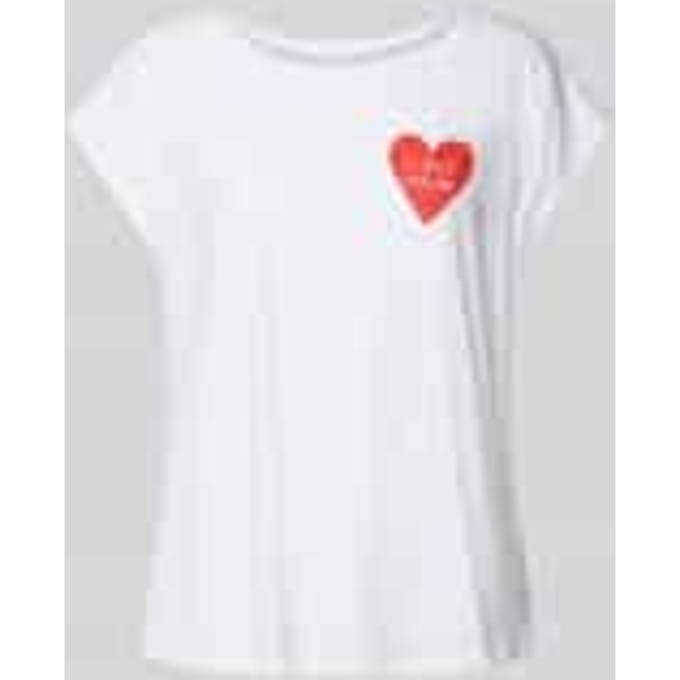 T-shirt met motiefprint