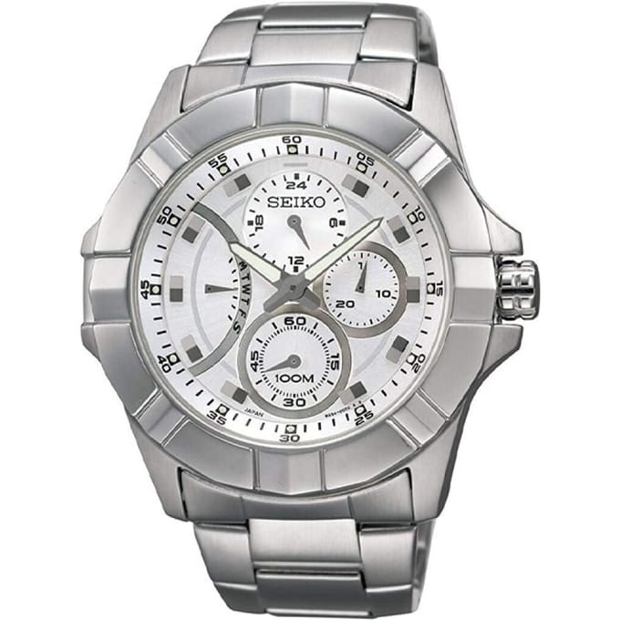 Seiko SRL065P1 Horloge Heren Quartz 44mm
