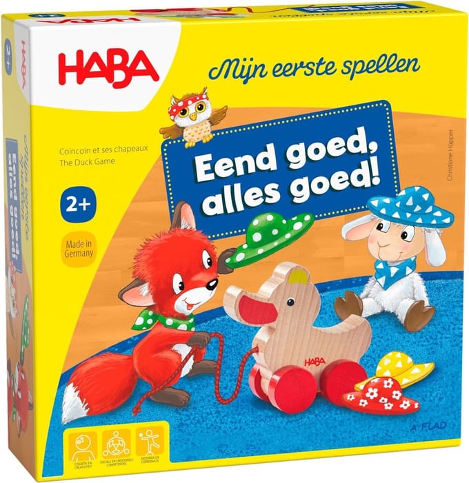 Eend goed, alles goed - Haba spel [2 jaar +] mijn eerste spellen