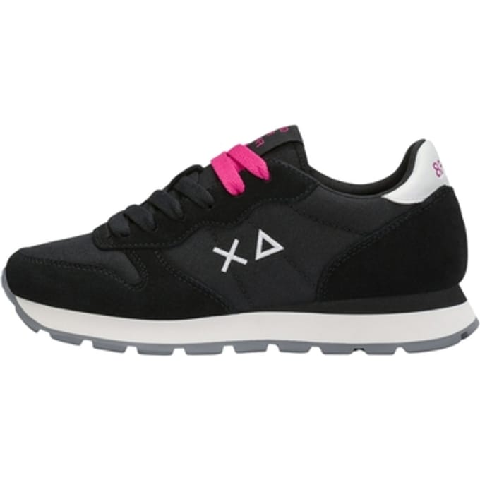 SUN68 Ally Solid - Dames Sneakers Schoenen Zwart Z46201-11 , Maat: EU 41