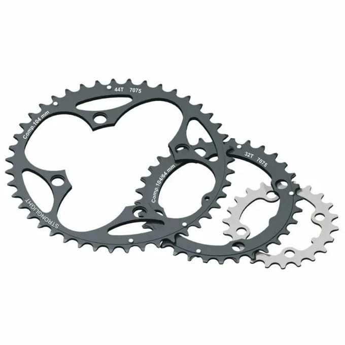 Stronglight Mtb Xc-e Intermediate 4b 104/64 Bcd Kettingblad Grijs 32t