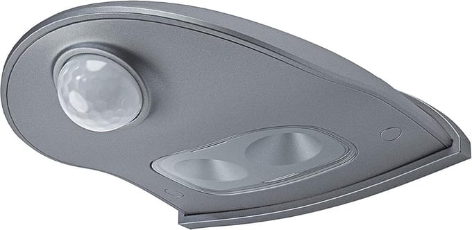 LED buitenlamp met bewegingssensor en dag-nachtsensor - koel wit