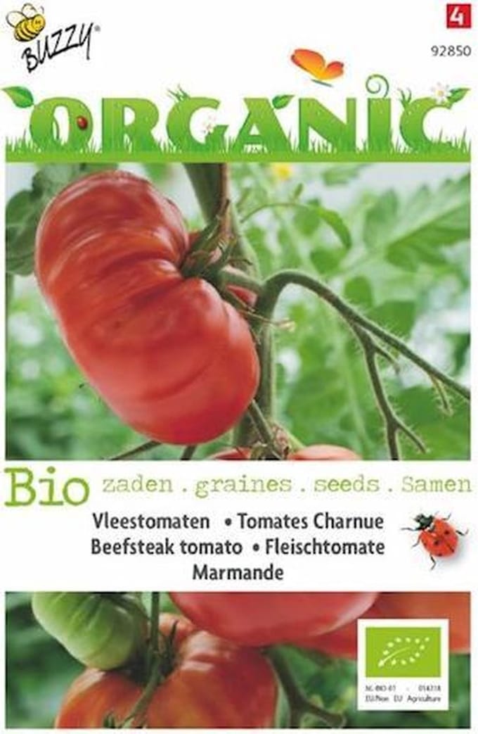 Buzzy Organic -Tomaat, Vleestomaat Marmade BIO