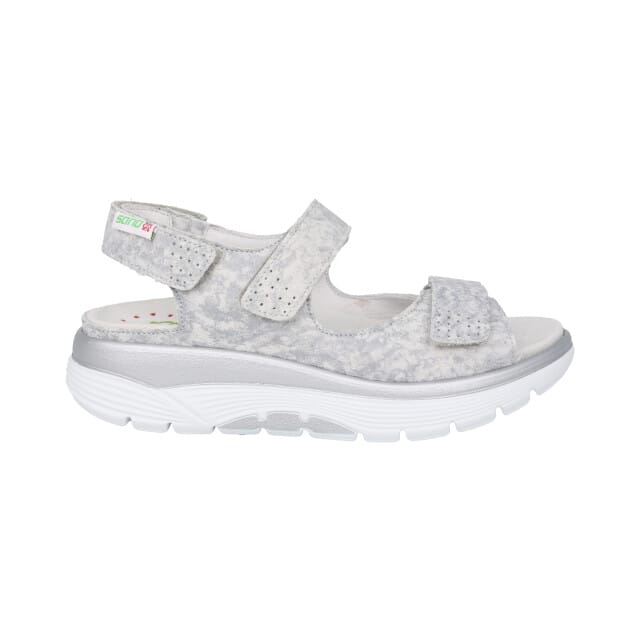 Mephisto Sano Norine - dames rollende wandelsandaal - Grijs - maat 35 (EU) 2.5 (UK)