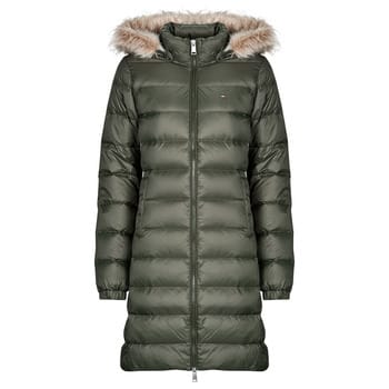 Donsjas Tommy Jeans TJW ESSENTIAL HOODED DOWN COAT