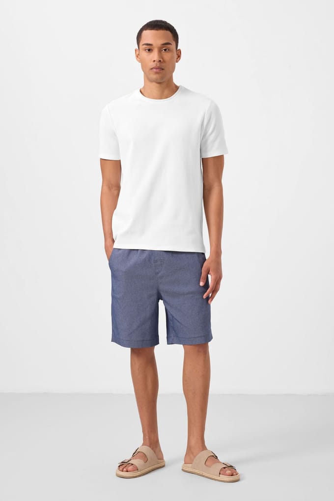 Heren Regular Fit Chino Shorts