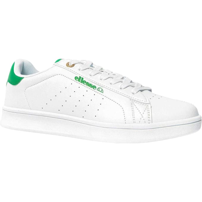 Ellesse Heren Logo Cupsole Sneakers (Wit/Groen)