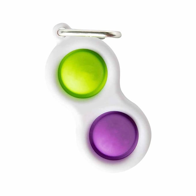 Premium Simple Dimple Fidget Toy | Pop It / Fidget Pad | Tik Tok Simpl Dimpl Fidget | Groen-Paars
