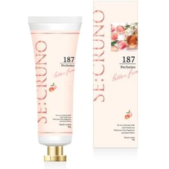 SE:CRUNO - Peach Collection Smooth Hand Cream Pechemo 187 40g