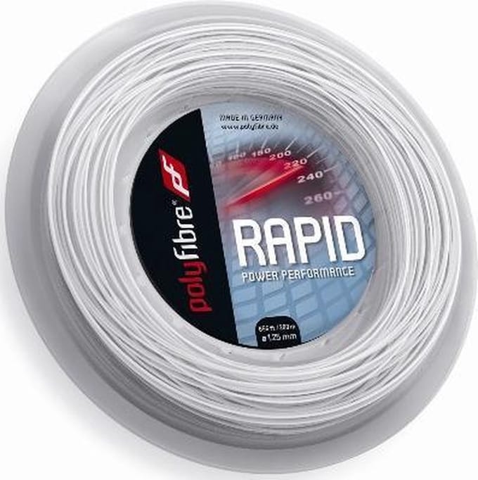Polyfibre TCS Rapid 200 m. tennissnaar 1,30 mm.