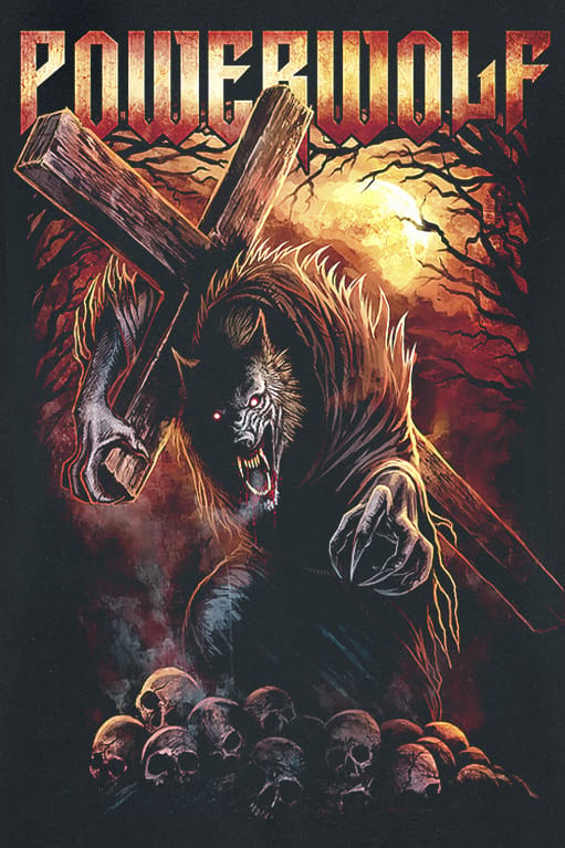 Powerwolf Via Dolorosa Heren Tanktop - zwart - S