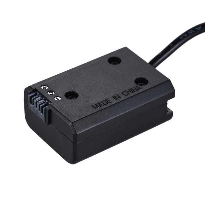 AC-PW20 AC-voeding NP-FW50 Dummy-batterijadapter Camera-oplader voor Sony EU Plug black