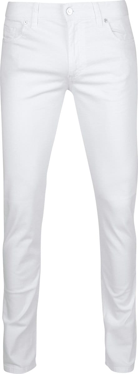 Alberto Pipe Denim Wit - Maat W 31 - L 34 - Heren - Jeans