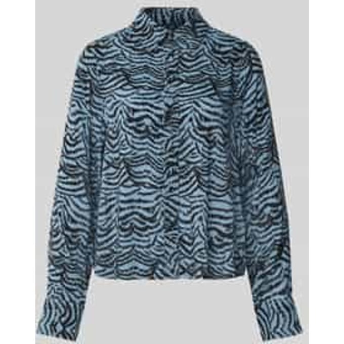 Overhemdblouse met knoopsluiting
