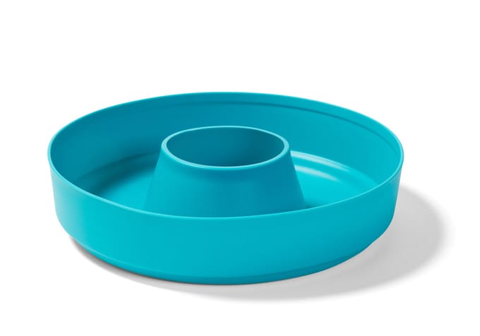 Omnia Silicone Bakvorm voor Camping Oven aquamarijn