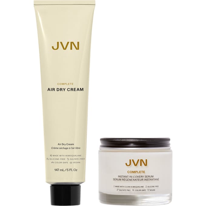 JVN Hair Complete Air Dry Cream & Serum Bundle
