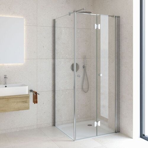 Kronenbach Tube folding shower TFTA for partition 80 cm right KB04708K020SP9