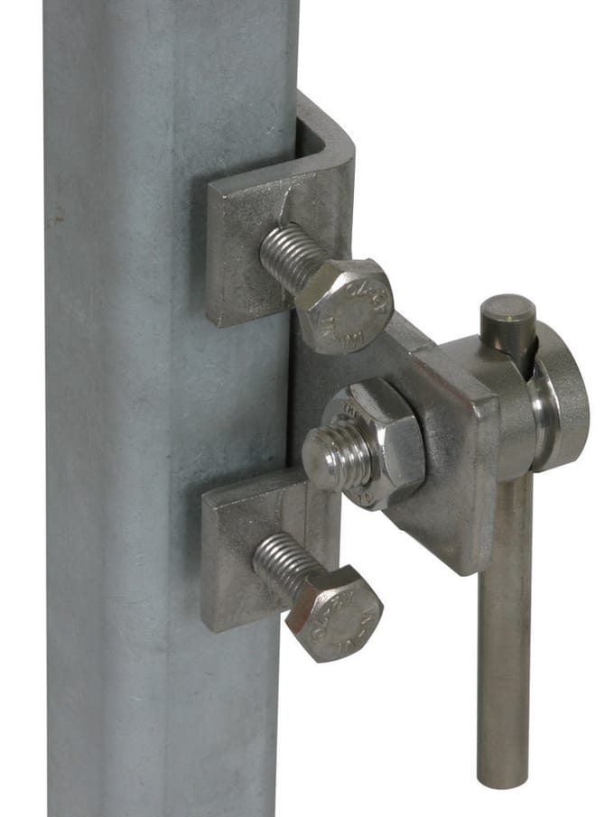 Dehn Klem Roestvrij Staal Horizontaal Type Met KS Aansluiting - 372259