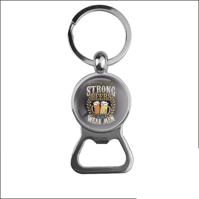 Bieropener Glas - No Strong Beers