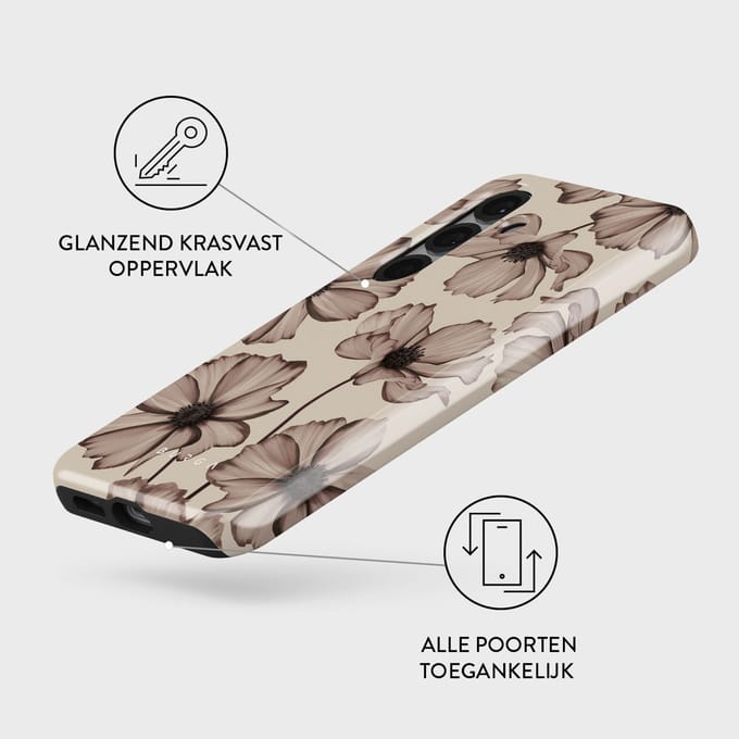 Burga Tough Case geschikt voor Samsung Galaxy S25 - Barely Yours