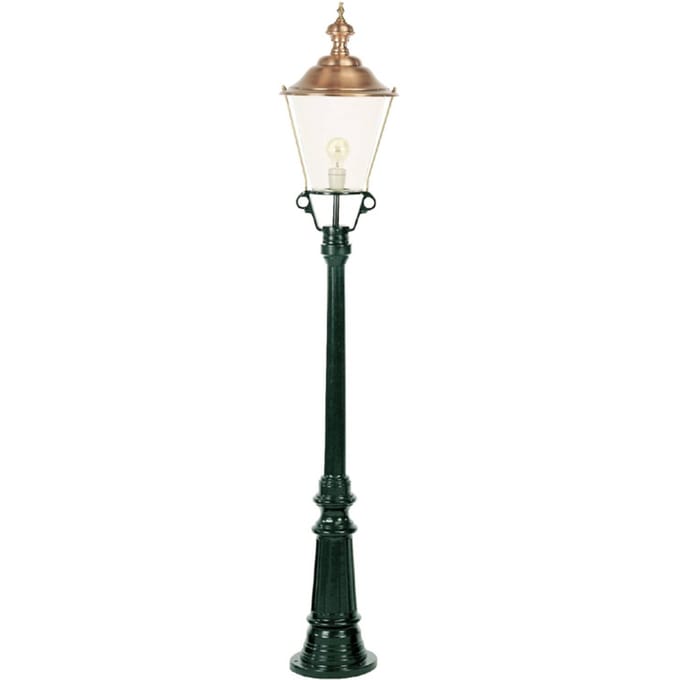 K.S. Verlichting Flores lantaarnpaal, groen