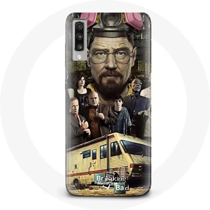 Hoesje Samsung Galaxy A70 Breaking Bad Heisenberg equipages