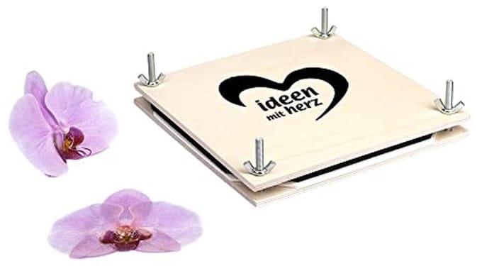 Bloemenpers voor het persen en drogen van bloemen en grassen