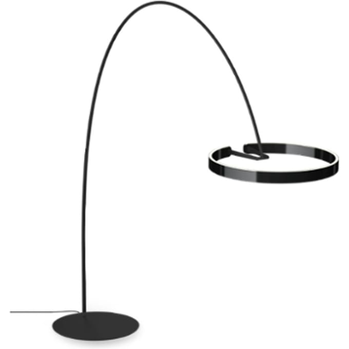 Occhio Mito Largo Vloerlamp - black phantom - zwart