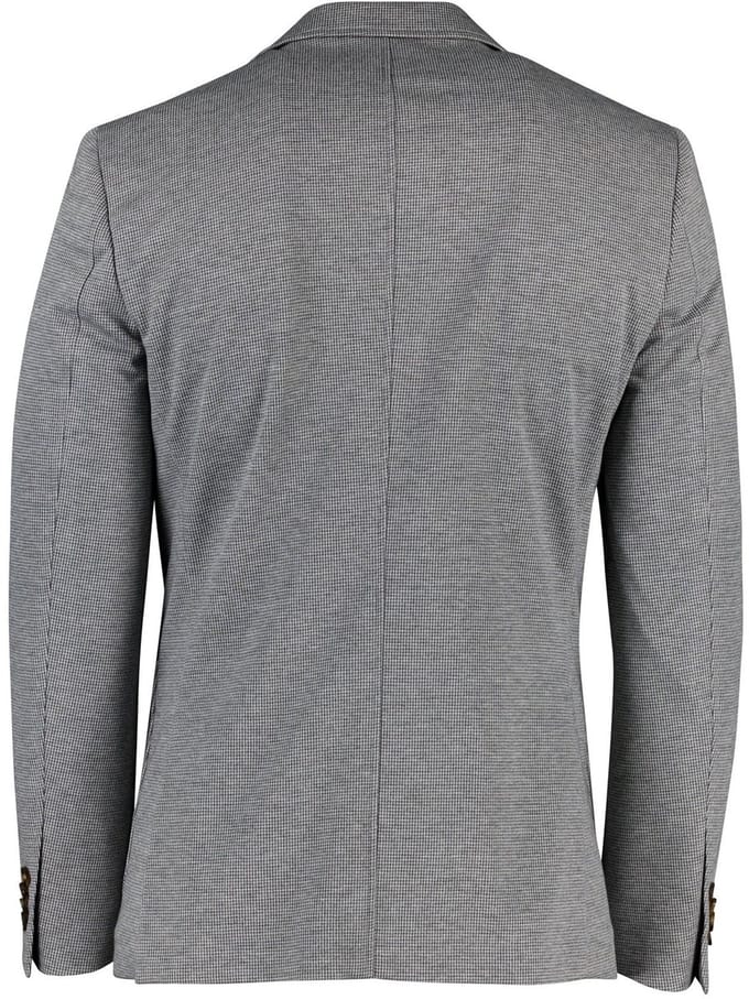 colbert Born With Appetite grijs geprint slim fit
