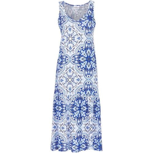 Elegante blauwe strandjurk Ringella - Blauw - Maat - 40
