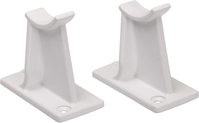 Radiatorvoet - Ondersteuning - Verwarming Installeren - Universele Pasvorm - 65 mm Hoog - Wit