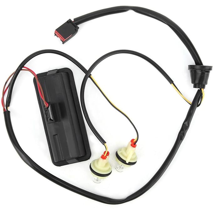 Achterklepschakelaar Handgreep met Lamp Geschikt voor Land Rover Freelander 2 20062015 LR079909 black