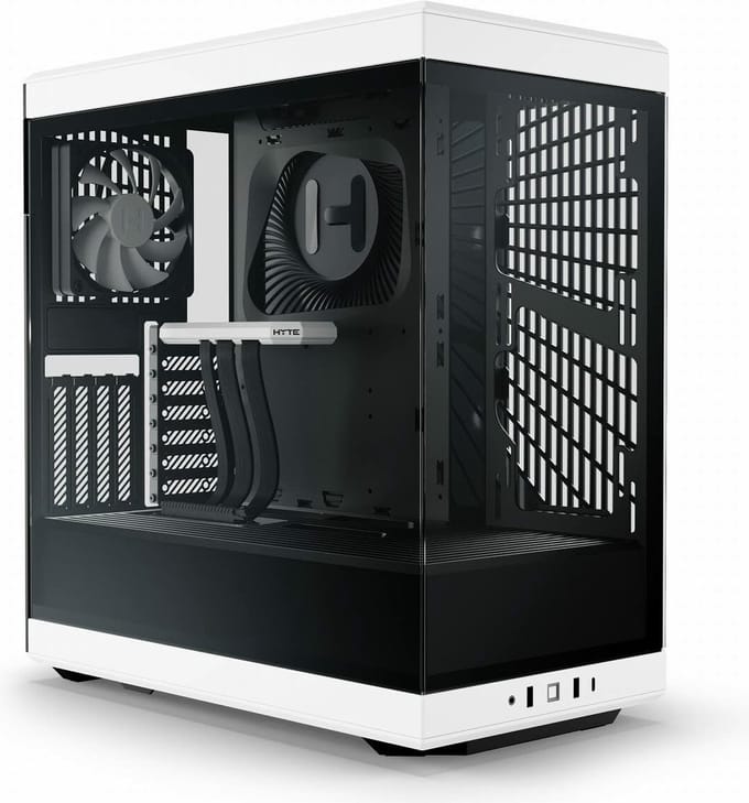 ATX Semi-tower Box Hyte Y40-BW White