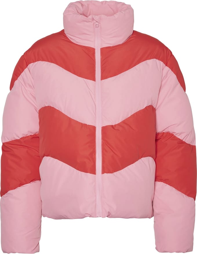 VERO MODA - VMWAVE SHORT CONTRAST JACKET BOOS - Dames - Gewatteerde jassen