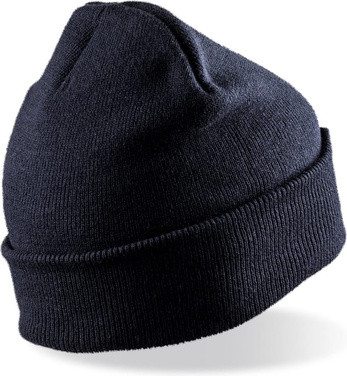 Result Gerecyclede Thinsulate™ muts - Navy - One Size.