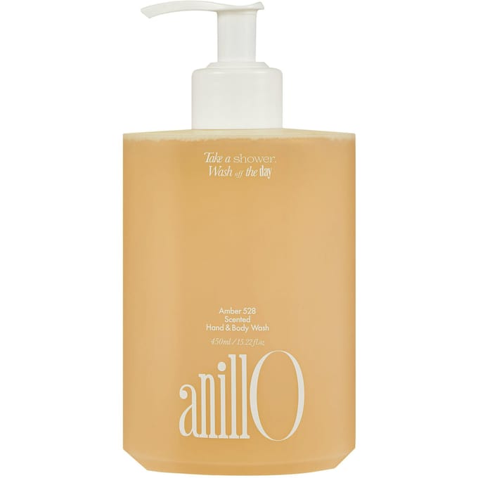 anillO - Amber 528 Scented Hand & Body Wash 450ml