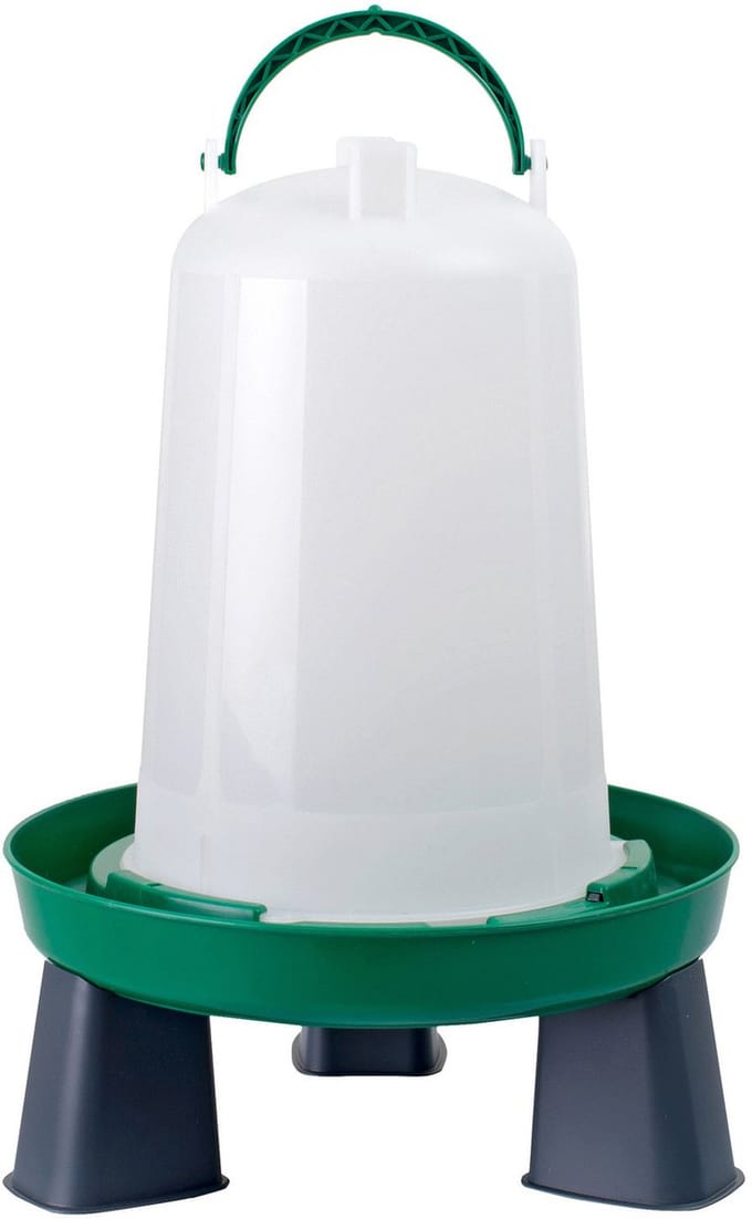 Olba Drinkbak Met Pootjes Groen - Drinkbak - 6 l