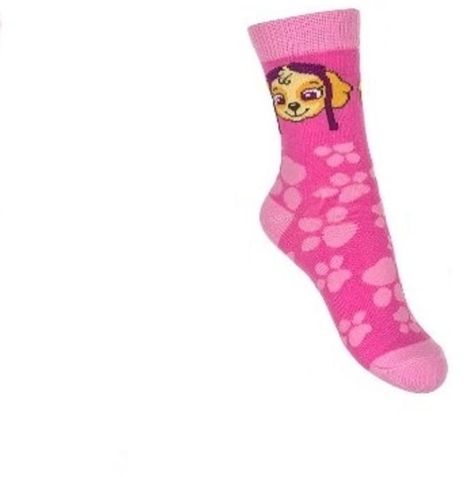 1 paar sokken Paw Patrol - Skye roze maat 31-34