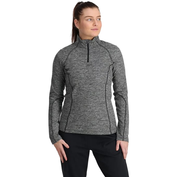 Spyder Accord Sweatshirt Met Halve Rits Grijs XL Vrouw