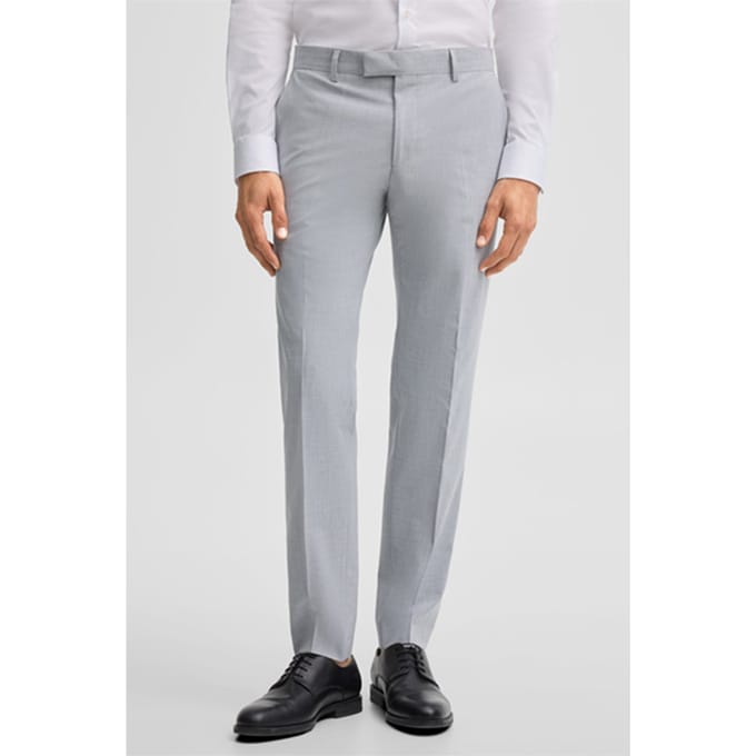 Mix-and-match-pantalon, lichtgrijs