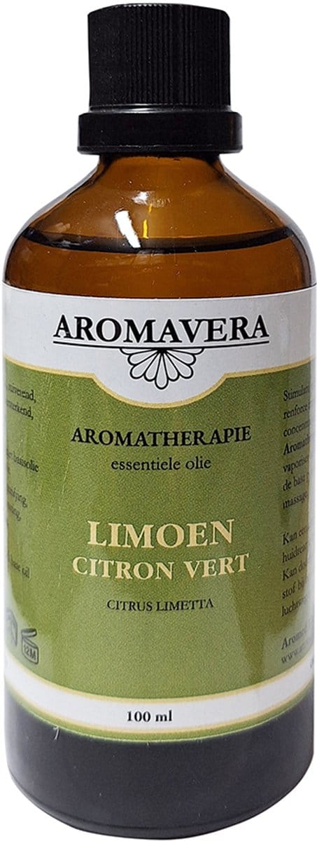 AromaVera Limoen essentiële olie 100 ml - Etherische olie - Aromatherapie Bio