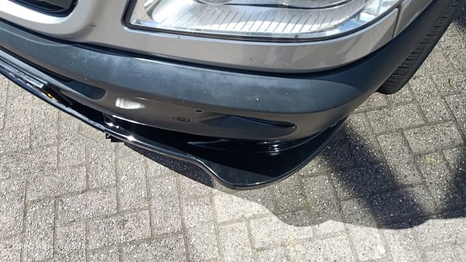 Sprinter 2006-2013 Voorspoiler Onderlip Frontspoiler zwart