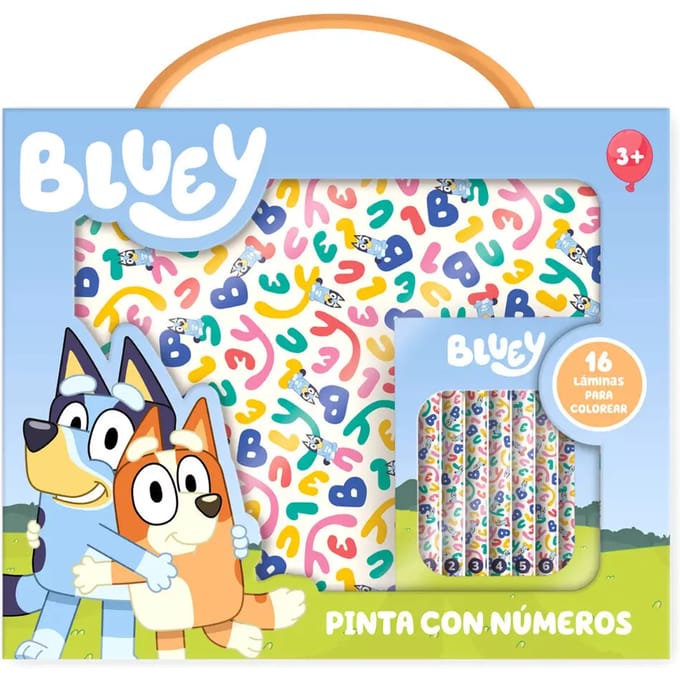 Kleuren Moose Bluey
